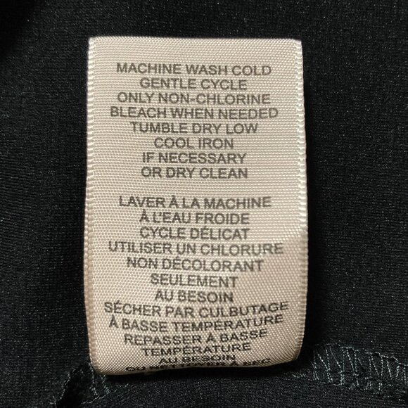 Philosophy Black nautical style slip-on pencil skirt ~ Goth SMALL MEDIUM skirt - Picture 12 of 13